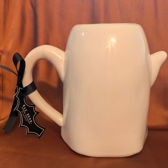 Halloween Rae Dunn Pink Ghost Mug NWT - Picture 2 of 3
